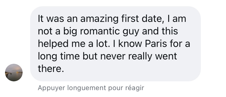 A message from a real reader